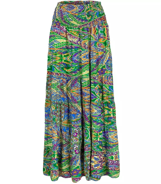 Long maxi skirt boho patterns ESMERALDA