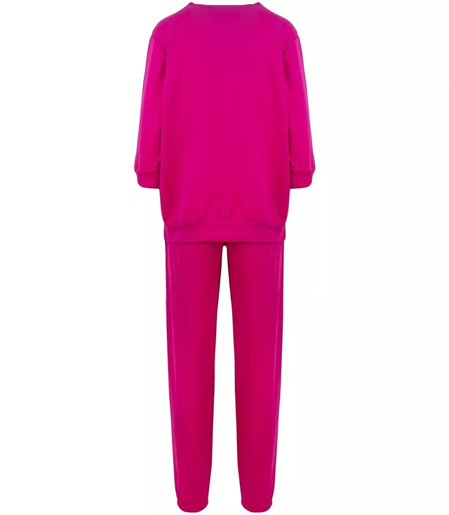 Tracksuit, pants, sweatshirt, one-color set