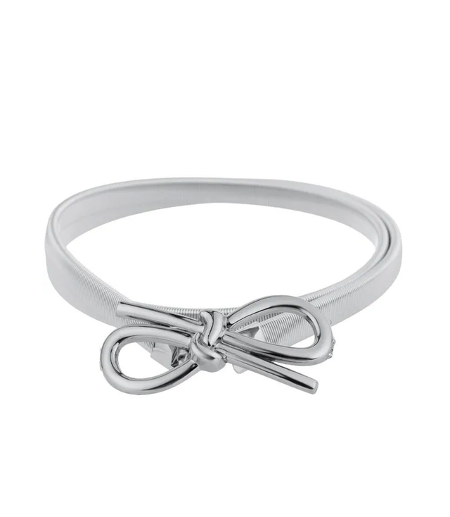 Women's decorative belt for dress with bow