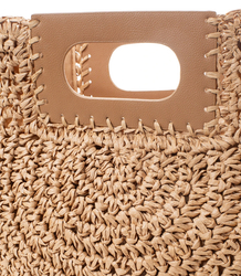 Wednesday summer bag shoulder bag braided rounded