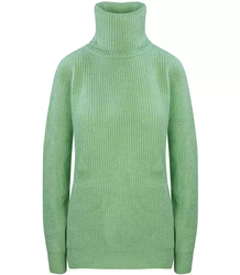 Classic ribbed turtleneck sweater