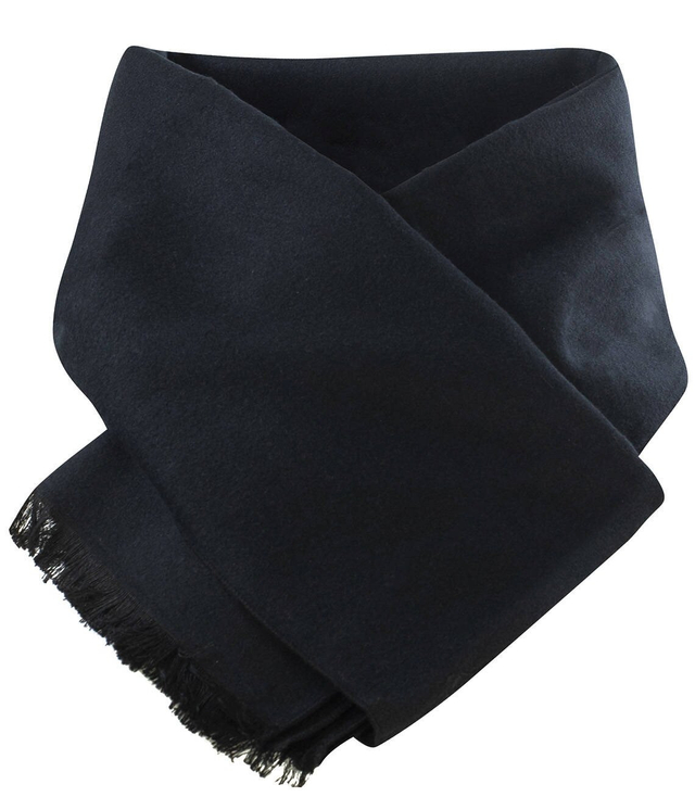Men's shawl plain scarf with tassels