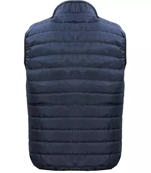 Short sleeveless men's quilted vest