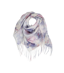 Women's floral pattern scarf 180x70