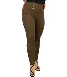 Dashing fitted leggings pants with high waist VALERIA 