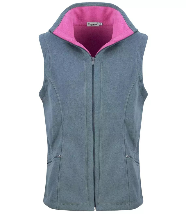 Women's short sleeveless fleece 2 colors