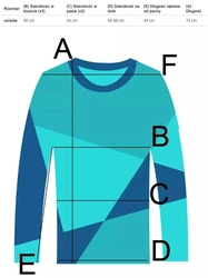 Sweter Klasyczny ciepły Oversize GOLF