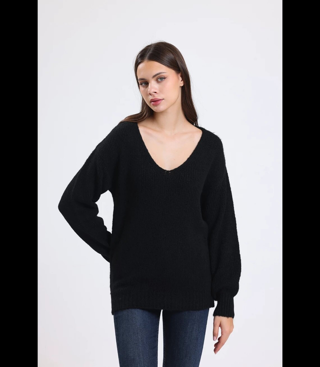 Warm, fashionable, loose women's sweater MATYLDA