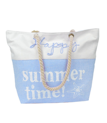 Mega large Summer Time shopper beach bag