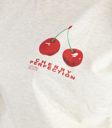  Women's oversize sweatshirt cherry print CHERRY PERFECTION