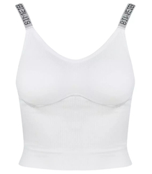 Sports bra top fitted bra