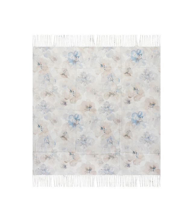 Women's floral pattern scarf 180x70