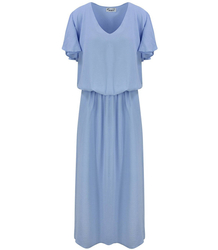 Airy MAXI dress with an elastic waistband