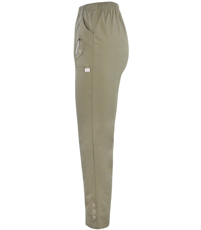 Comfortable elastic pants with an elastic band