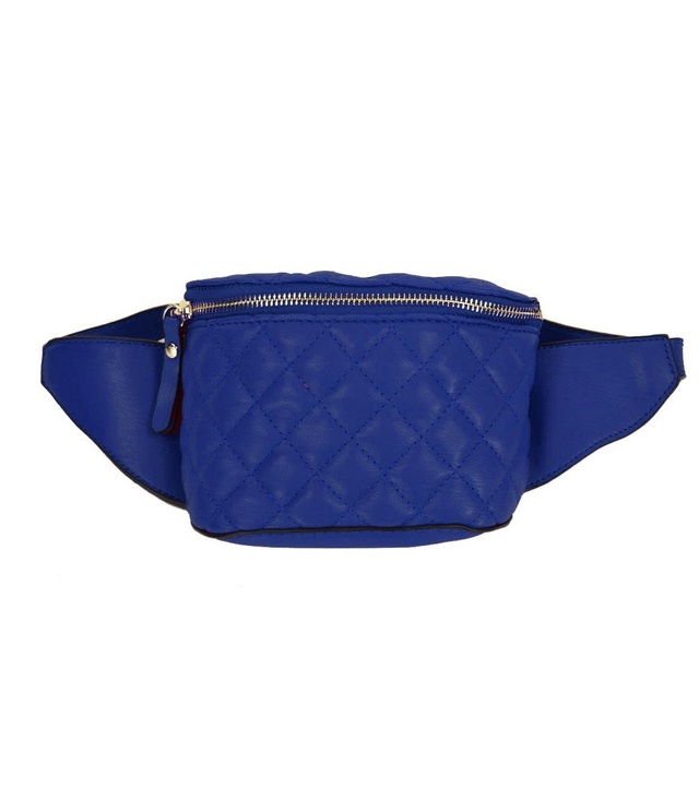 Fashionable quilted waist bag