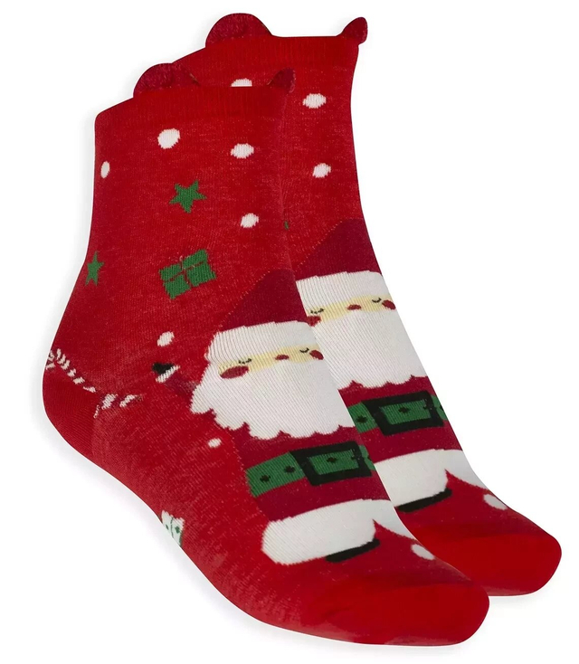 Christmas socks 4-pack Santa Claus socks