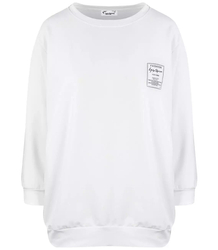 Thin boxy cotton blouse