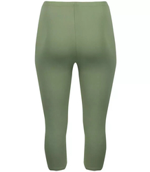 Classic 3/4 plus size seamless leggings