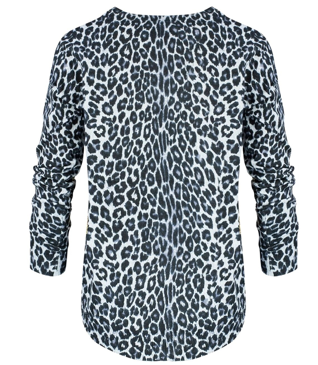 Classic women's leopard sweater ZUZANNA