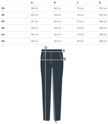 Women's Denim Pants Jeans Fashionable Color denim DELLA