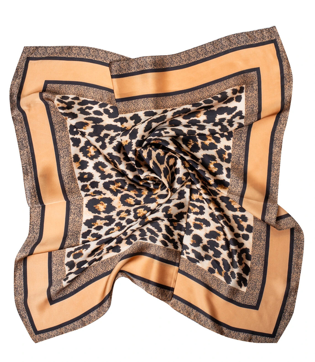 Veil delicate elegant scarf decorated with a beautiful pattern