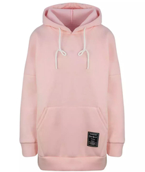 Ciepła oversizowa bluza hoodie kangurka