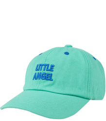 Children's baseball cap decorated with embroidery LITTLE ANGEL