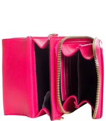 Small mini clutch bag wallet with flap