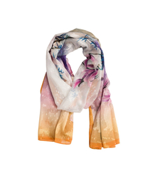 Women's patterned shawl 70x180