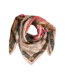 Elegancka kobieca chusta z obłędnym wzorem 70x70