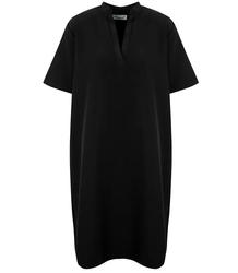 Koszulowa prosta sukienka elegancka na okazje