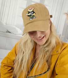 TEDDY bear embroidered baseball cap 