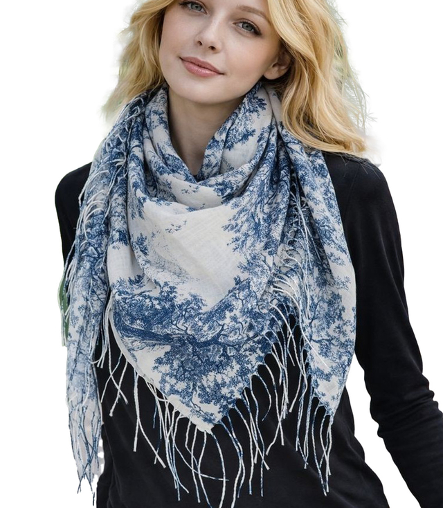 Sling with stylish spring pattern 100x100