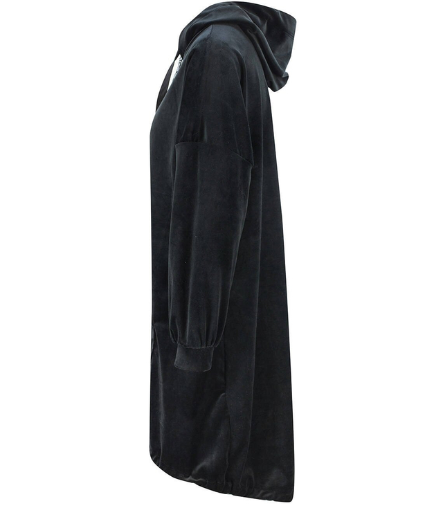 Bluza Welurowa sukienka dresowa kangurka