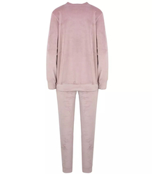 Dres spodnie bluza komplet welurowy MALWINA