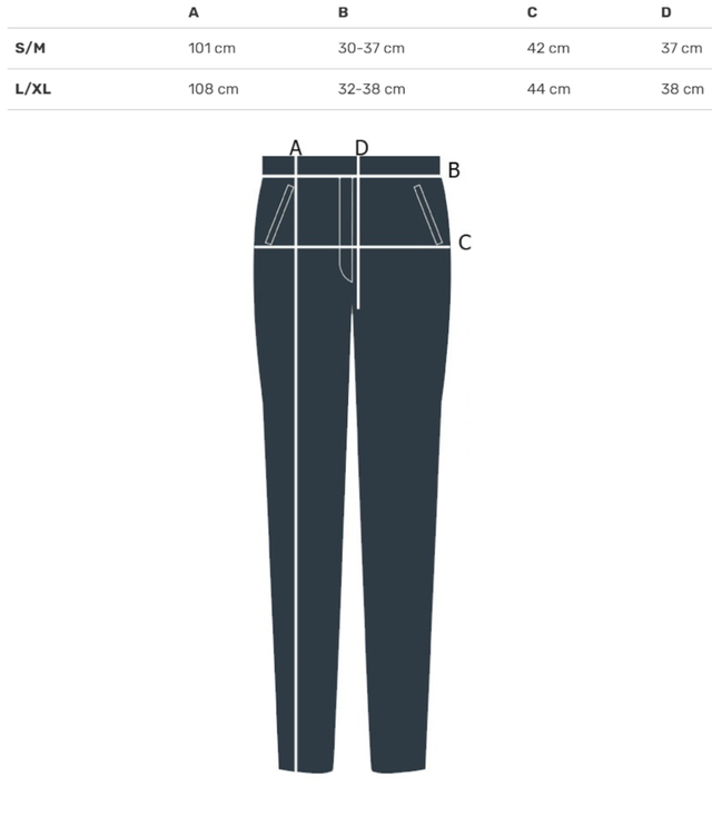 Loose melange knit pants AMELIA