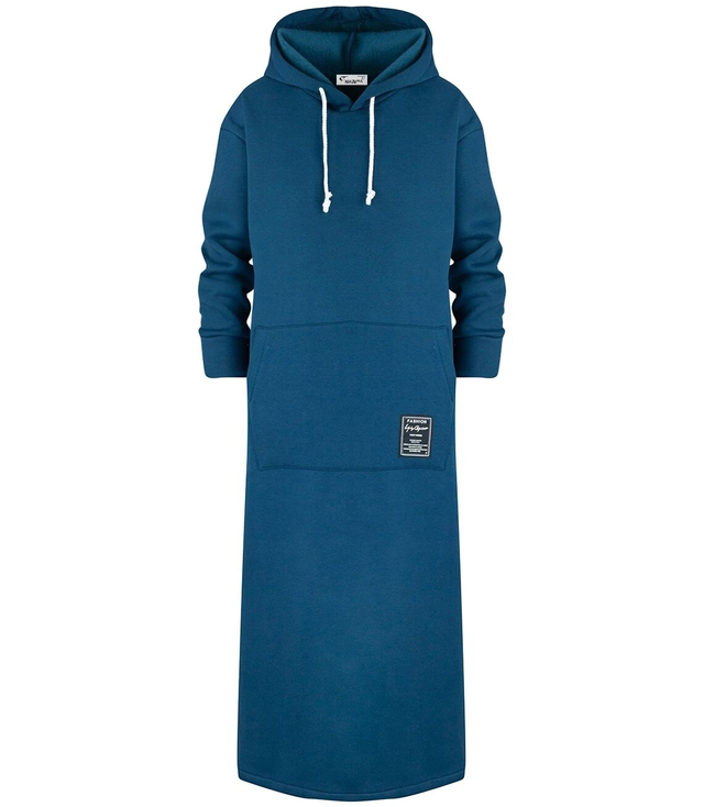 Long sweatshirt oversized tracksuit dress