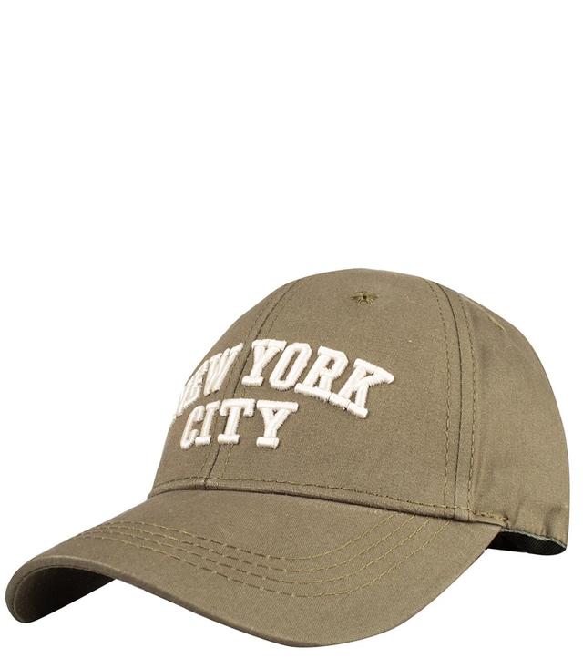 A baseball cap decorated with the inscription NEW YORK CITY