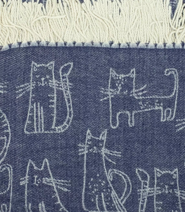 Warm scarf cats cats square scarf