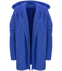 THICK cardigan cardigan bat WOOL