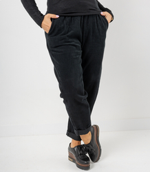 Corduroy chinos pants with belt WERA