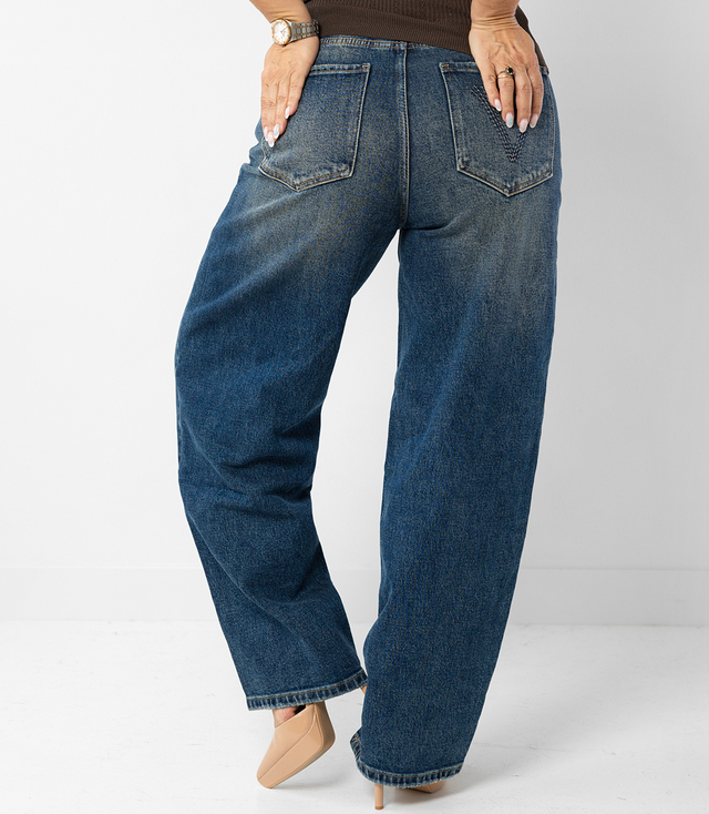 Women's baggy destroyed jeans SIENNA