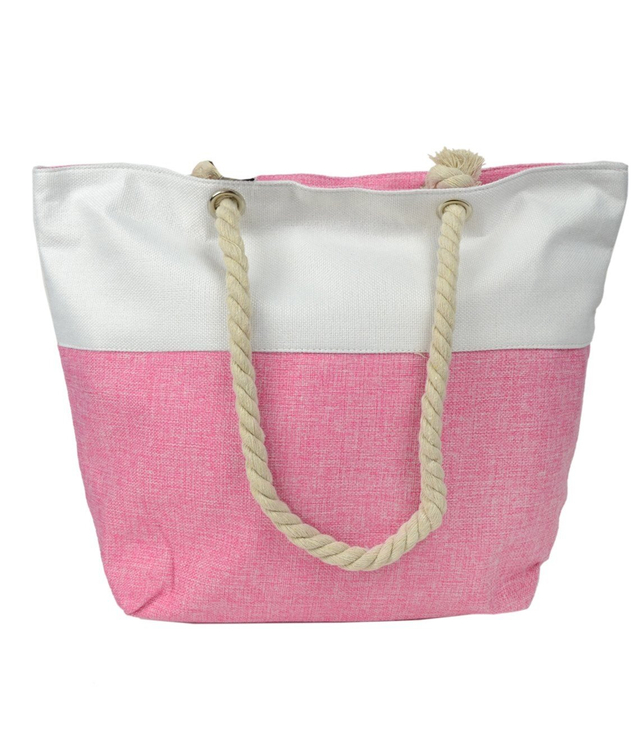 Mega large Summer Time shopper beach bag