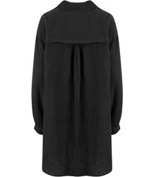 TRINA long, loose muslin shirt