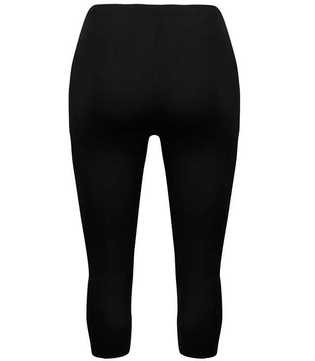 Klasyczne legginsy bezszwowe 3/4 plus size