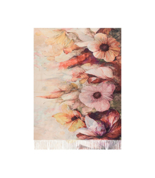 Women's floral pattern scarf 180x70
