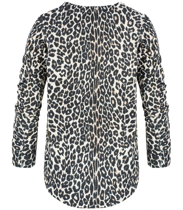 Classic women's leopard sweater ZUZANNA