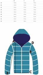 Women's transitional spring quilted jacket LAURA