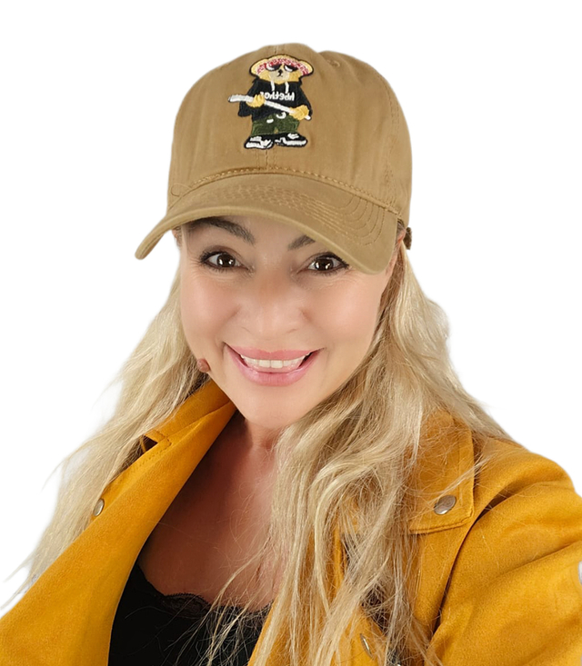TEDDY bear embroidered baseball cap 