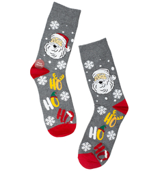 Men's Christmas socks - winter, warm, Christmas patterns